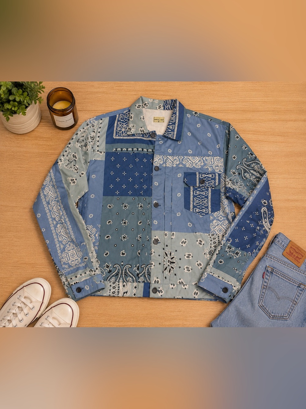 KAPITAL Kountry Bandana Jacket